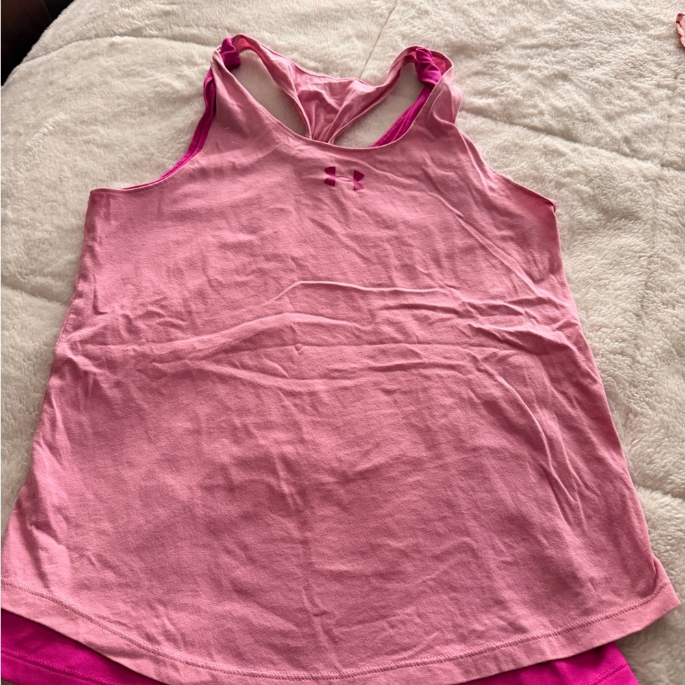 Under Armour Light Pink Racerback Training Tank